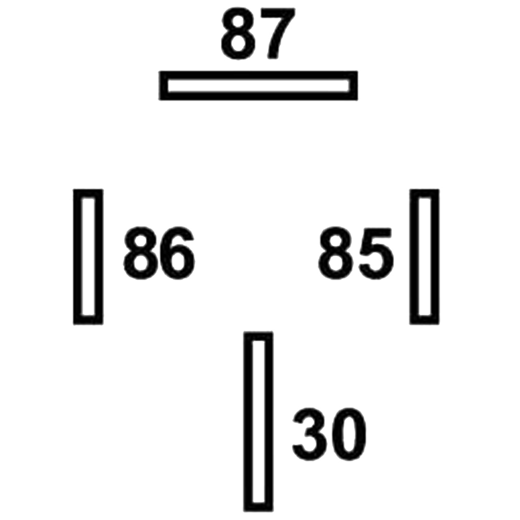 BBAtechniek - 12V 70A 4-polig relais (1x)<br />
