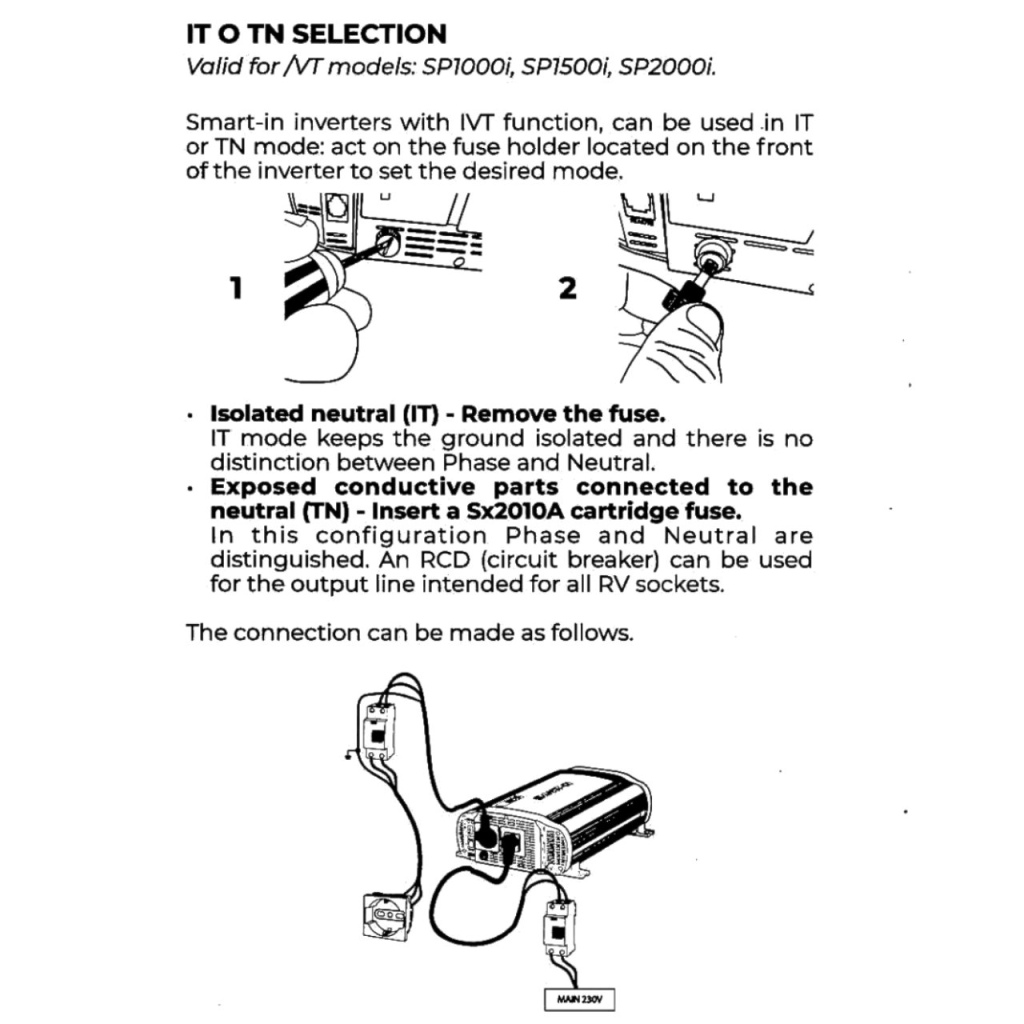 BBAtechniek - NDS SP-1000-I inverter 12V 1000W IVT functie (1x)