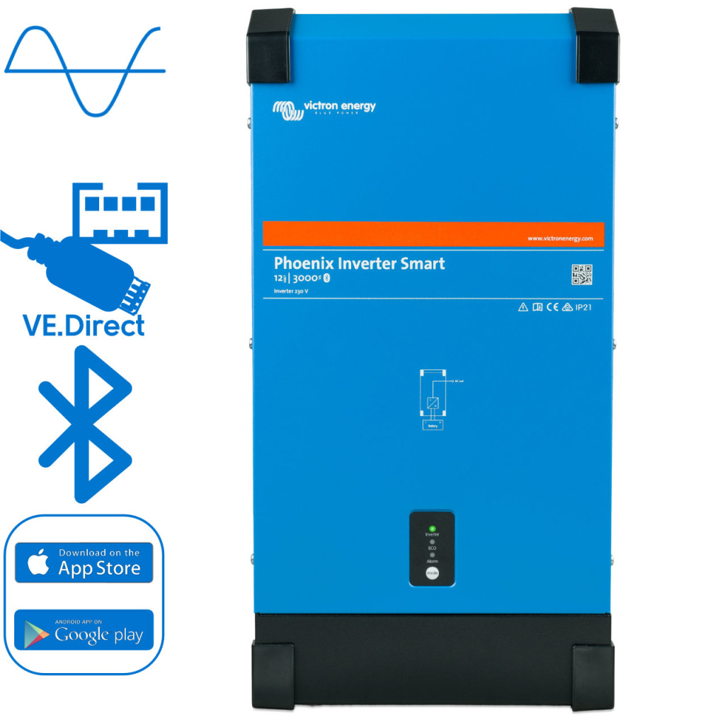 BBAtechniek - Victron Phoenix Smart omvormer 12/3000 230V (1x)