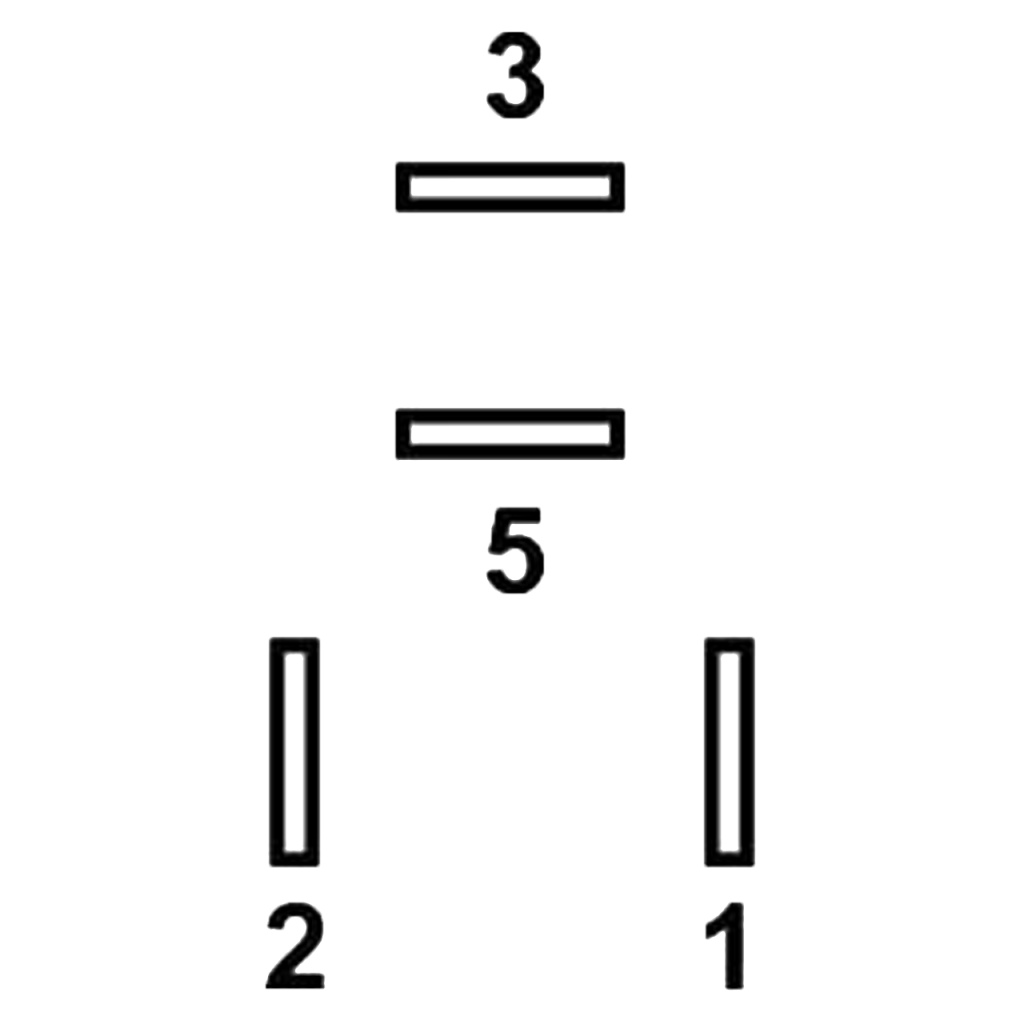 BBAtechniek - 12V 25A 4-polig relais met diode (10x)