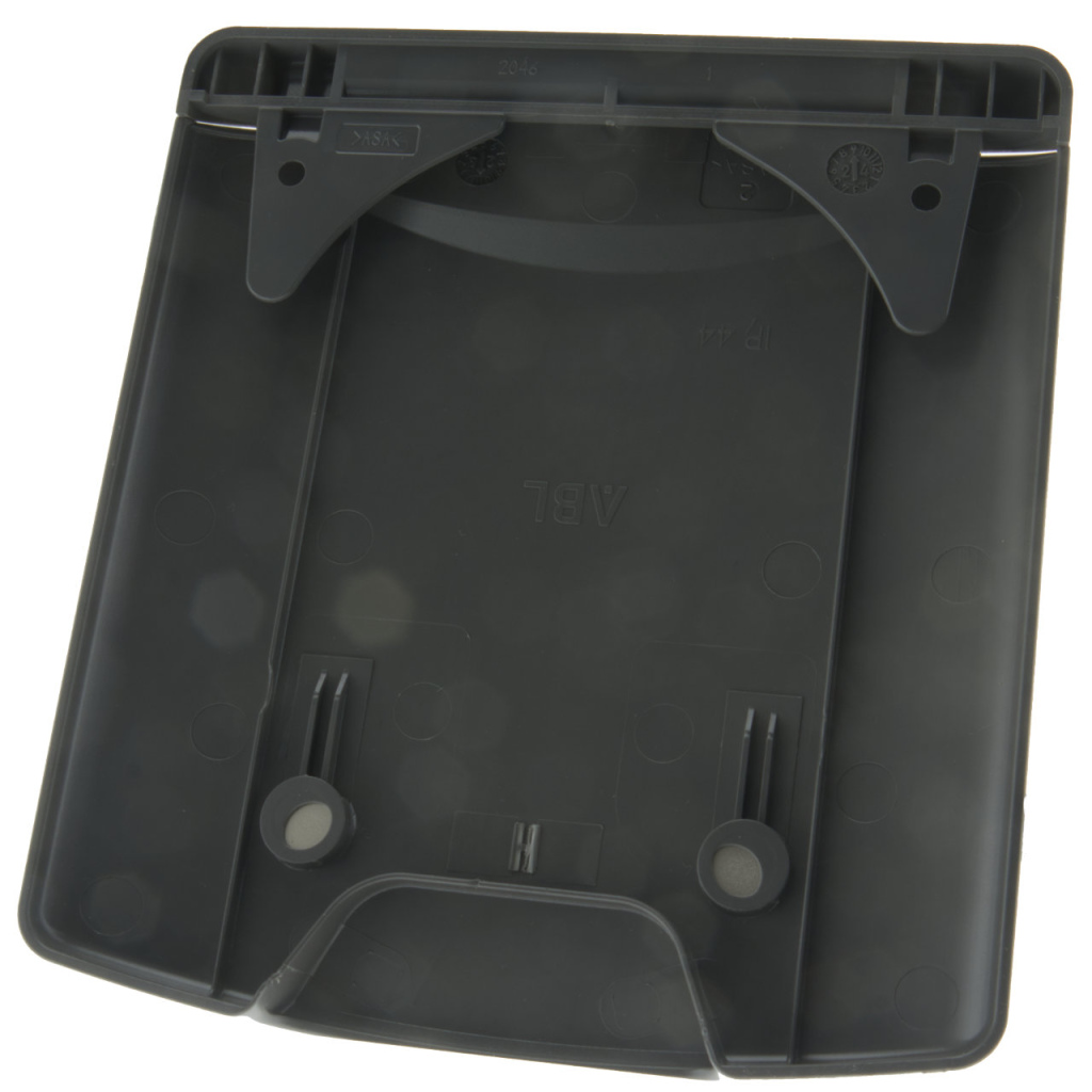 BBAtechniek - Losse klep 230V icoon donker grijs (1x)