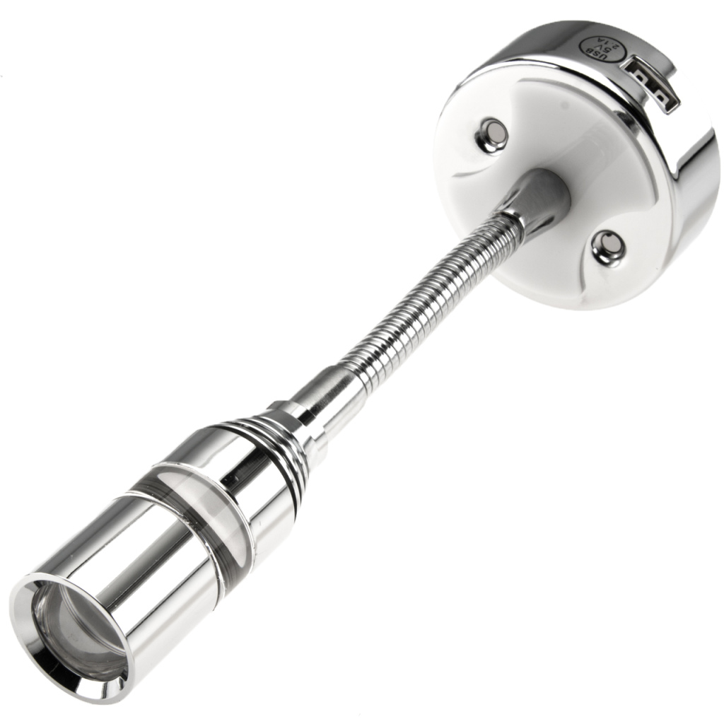 BBAtechniek - Florence flex LED lamp 12V 1W 3000K 50lm USB (1x)