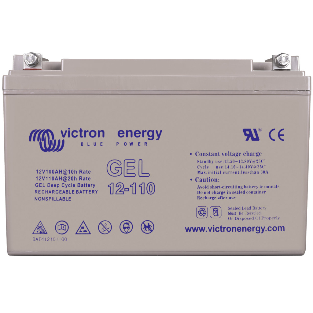 BBAtechniek - Victron Gel accu 12V 110Ah M8 (1x)