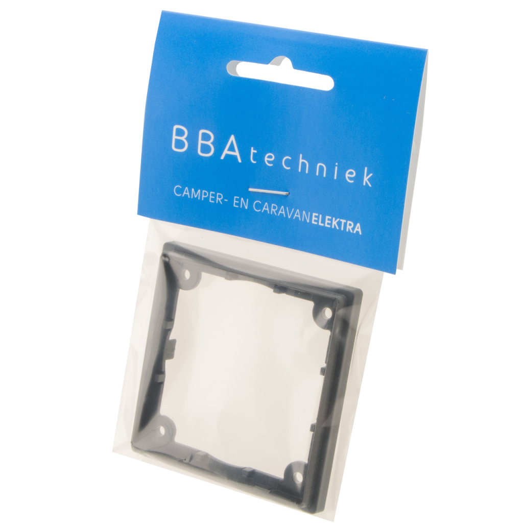 BBAtechniek - Afstandsraam 1-vak laag leigrijs S20.000 (1x)
