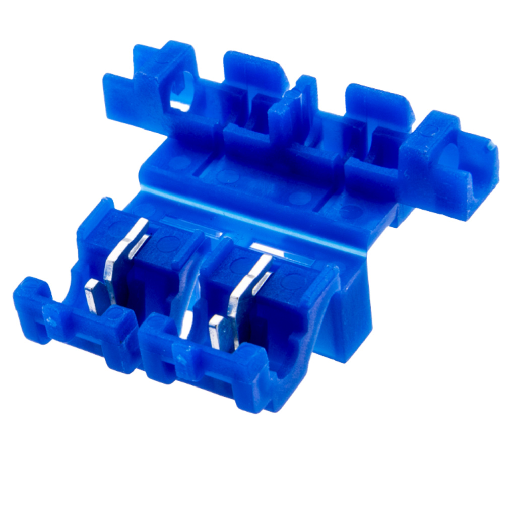 BBAtechniek - Steekzekeringhouder quick opbouw zwevend (10x)