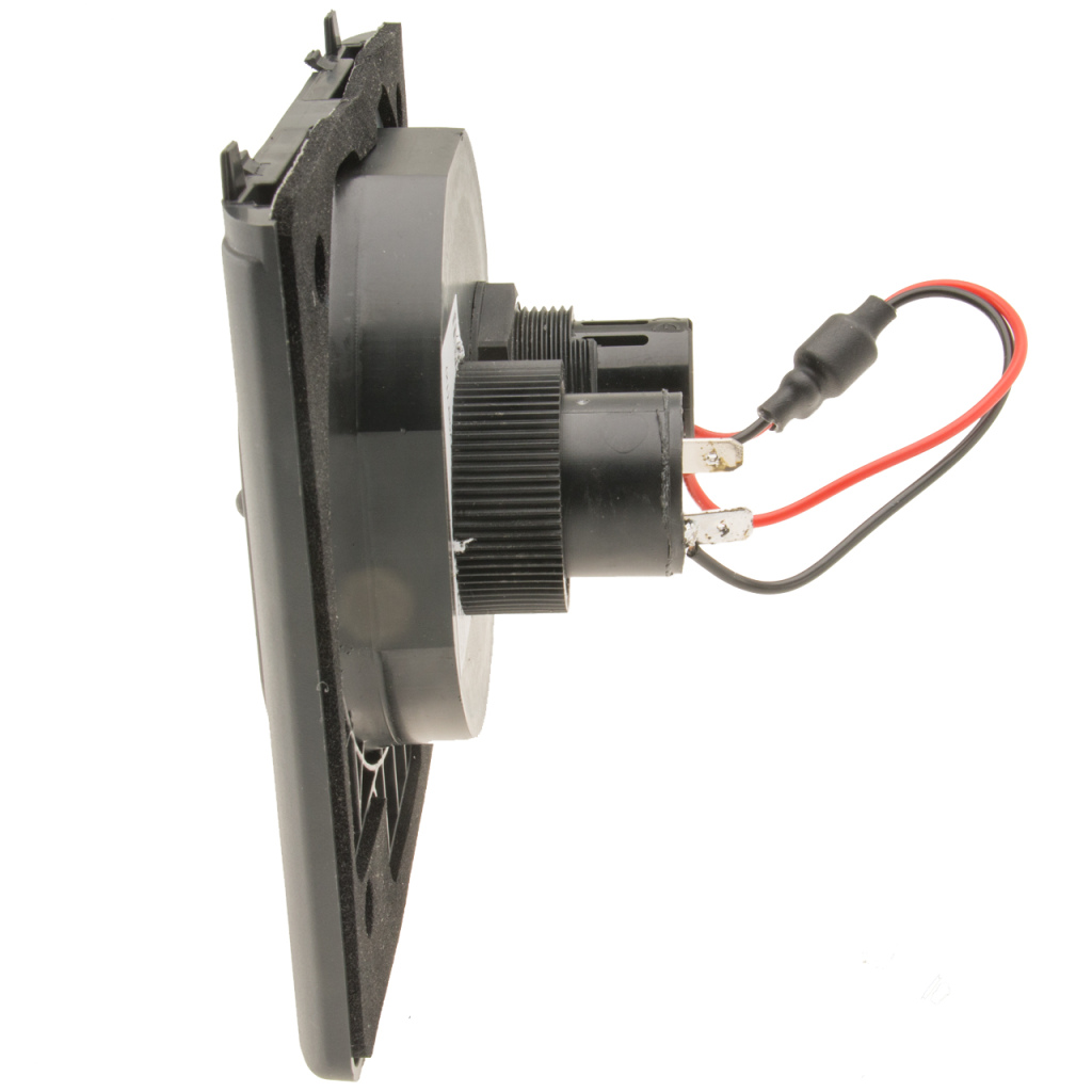 BBAtechniek - USB-A 1x 2.5A USB-C 1x + 12V 16A licht grijs (1x)