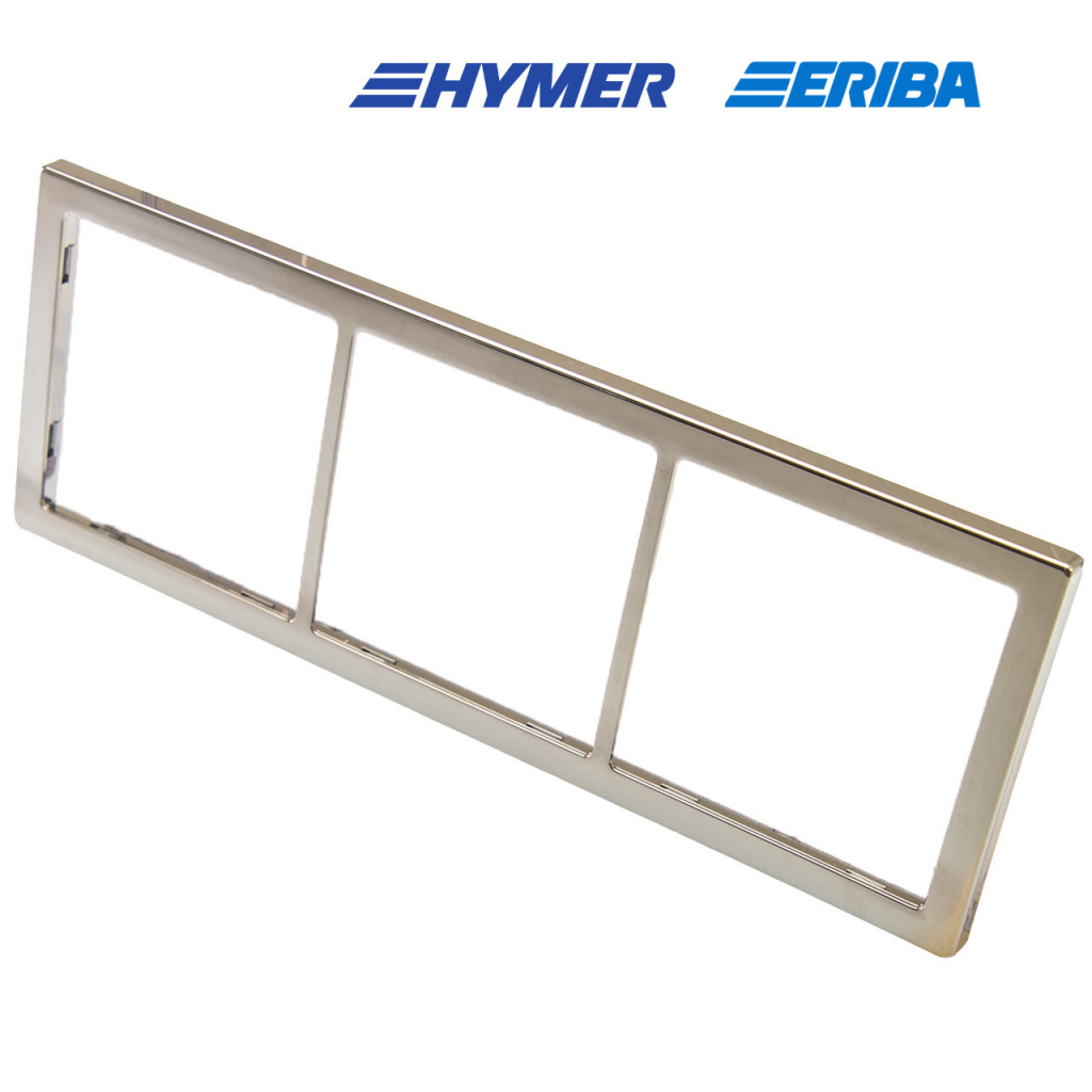 BBAtechniek - Afdekraam 3-vak hoogglans zilver S20.000 (1x)