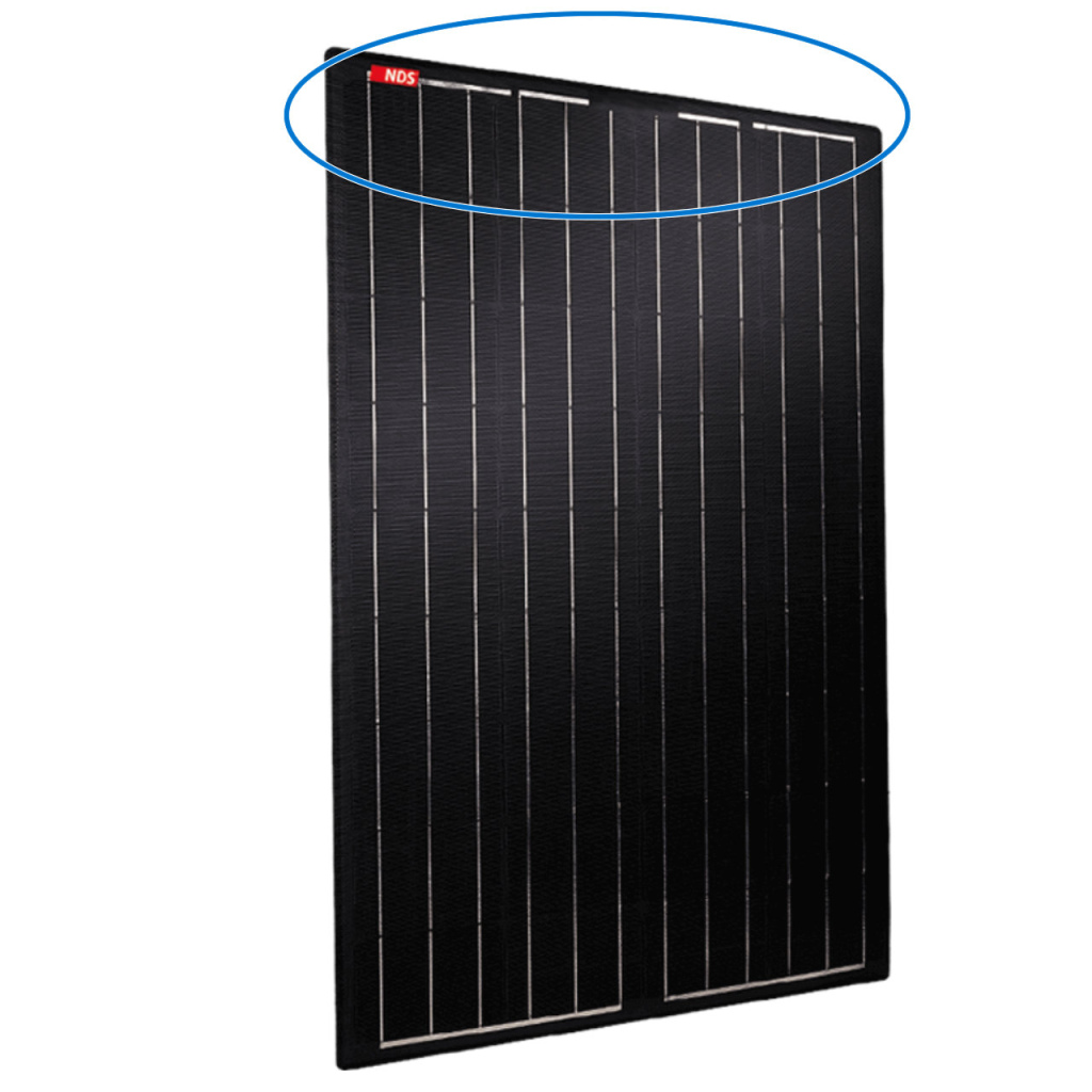 BBAtechniek - NDS Lightsolar 105W Rear 101.8x50.3x0.4cm (1x)