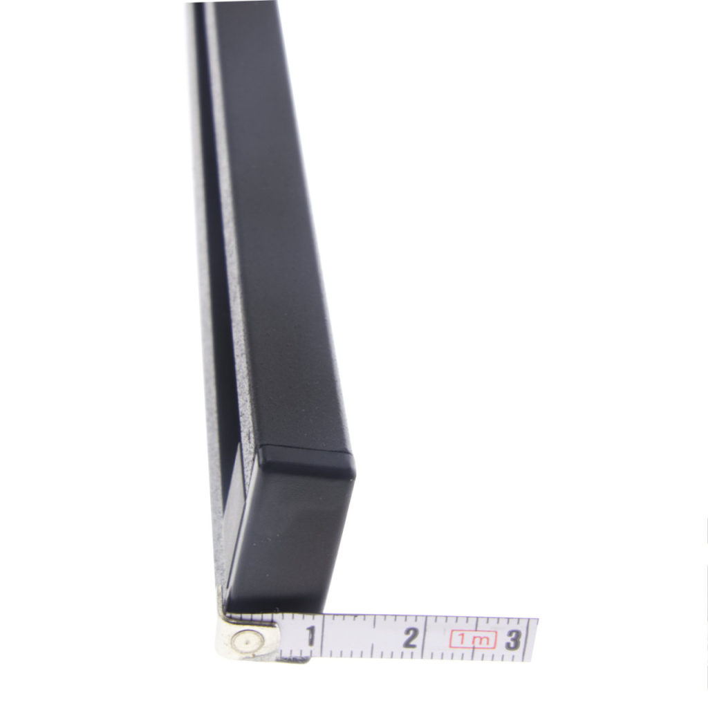 BBAtechniek - Lanciano rail 70cm mat zwart (1x)