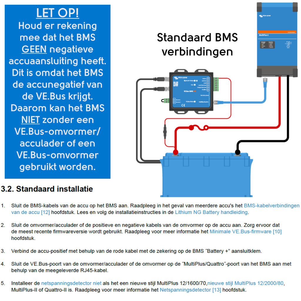 BBAtechniek - Victron VE.Bus BMS NG - voor NG-accu's! (1x)