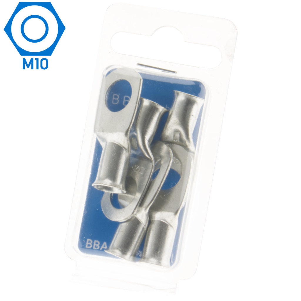 BBAtechniek - 25mm² M10 gesloten kabeloog (5x) 