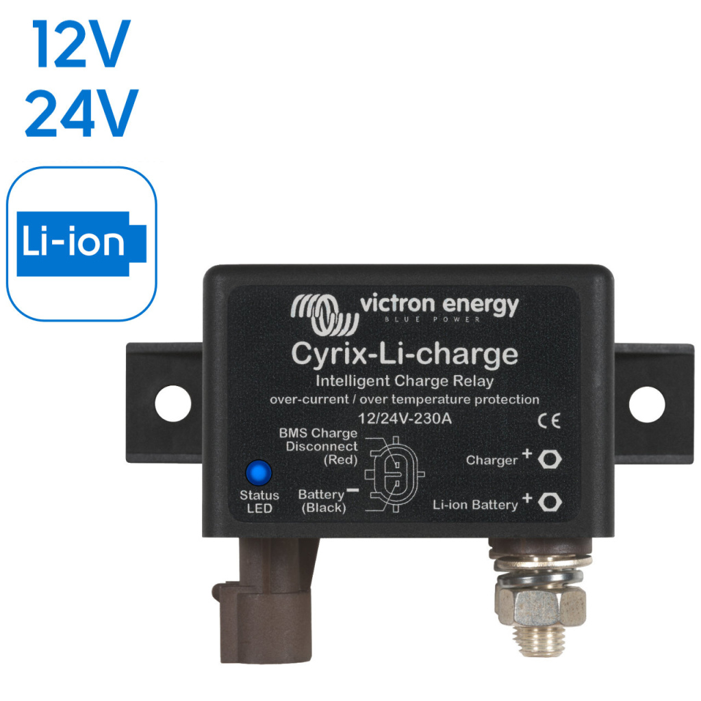 BBAtechniek - Victron Cyrix-Li 12/24V 230A charge relais (1x)