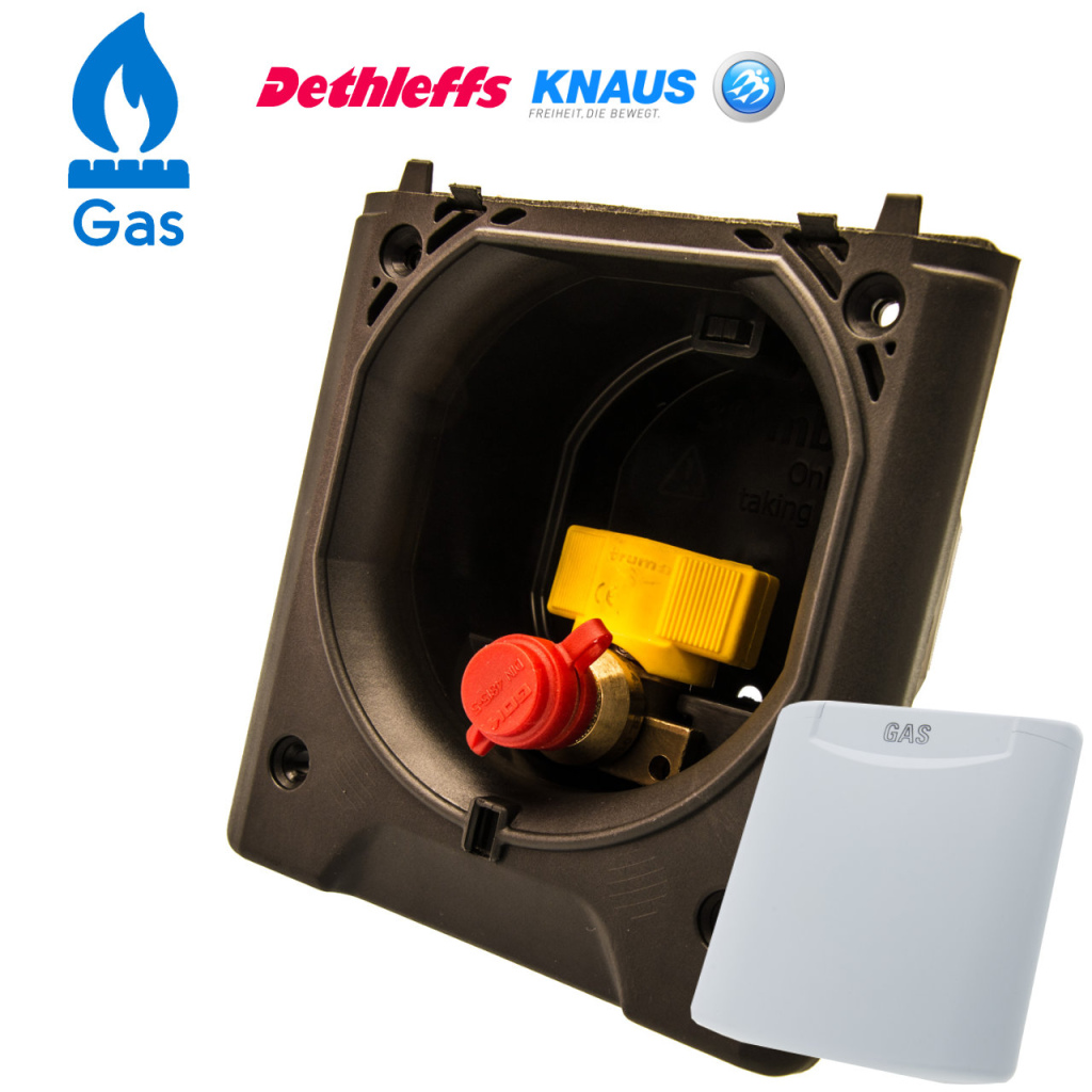 BBAtechniek - Gasdoorvoer Fiat Bianco wit 210 (1x)