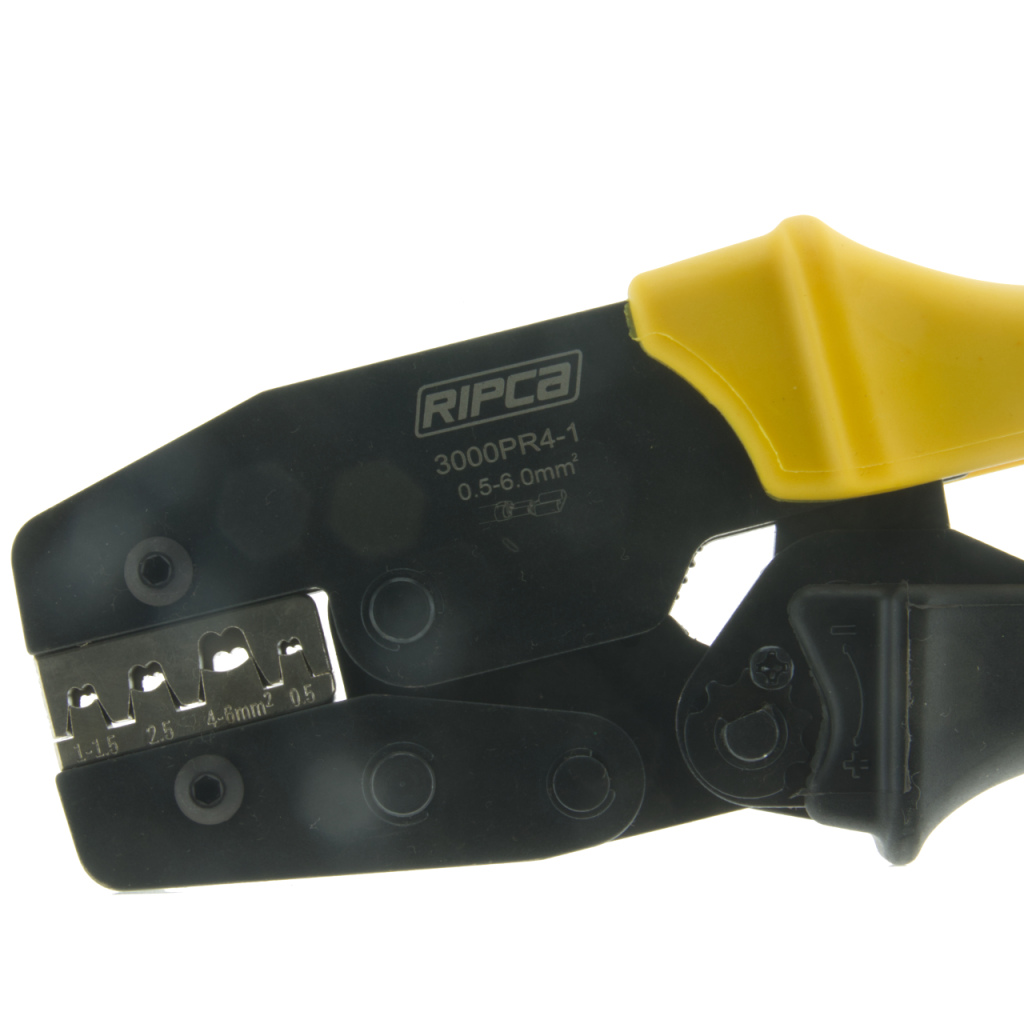 BBAtechniek - Krimptang 0.5-6.0mm² ongeïsoleerde kabelschoen(1x)