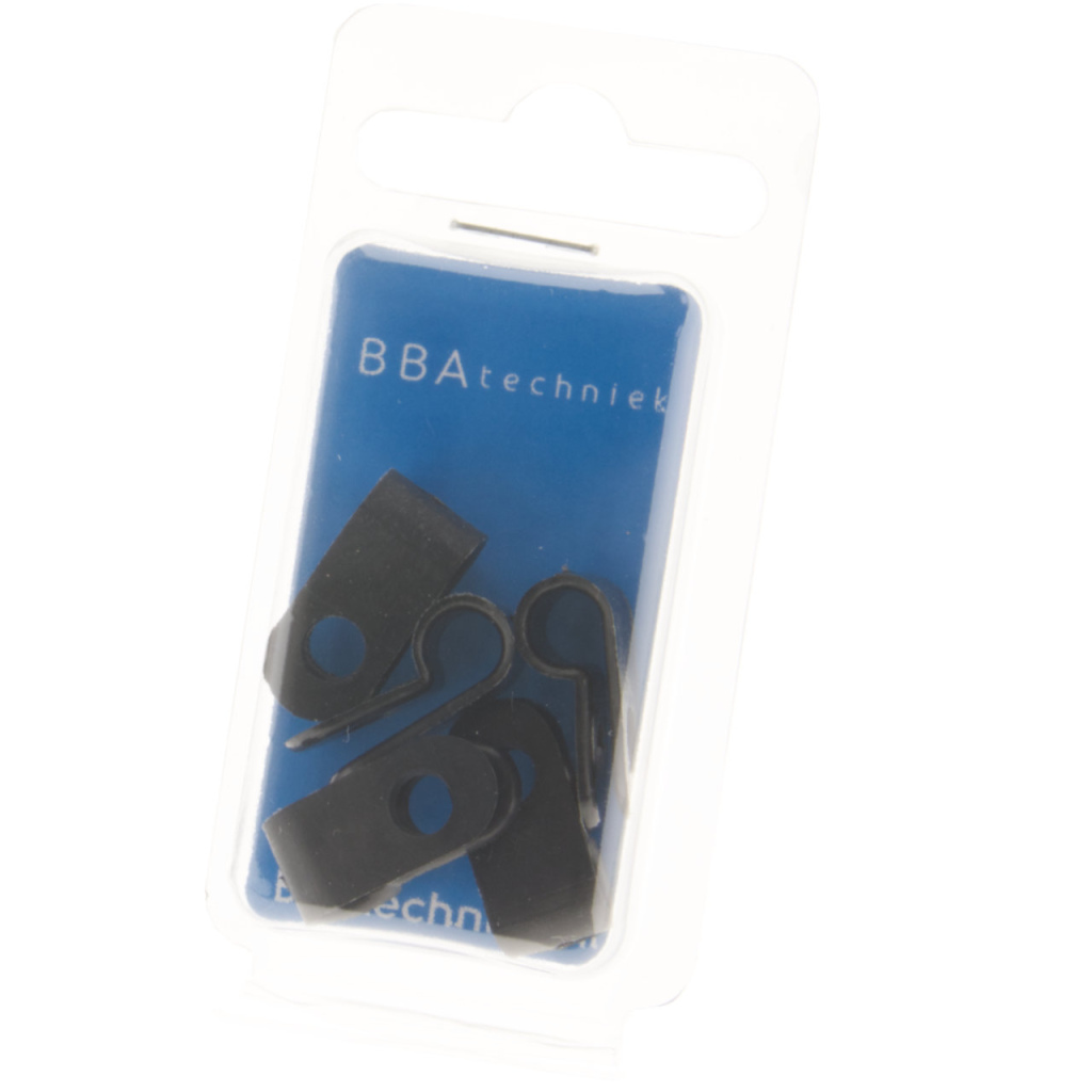 BBAtechniek - Chassis bevestigingsklem Ø 6.6mm 1/4”  (5x)