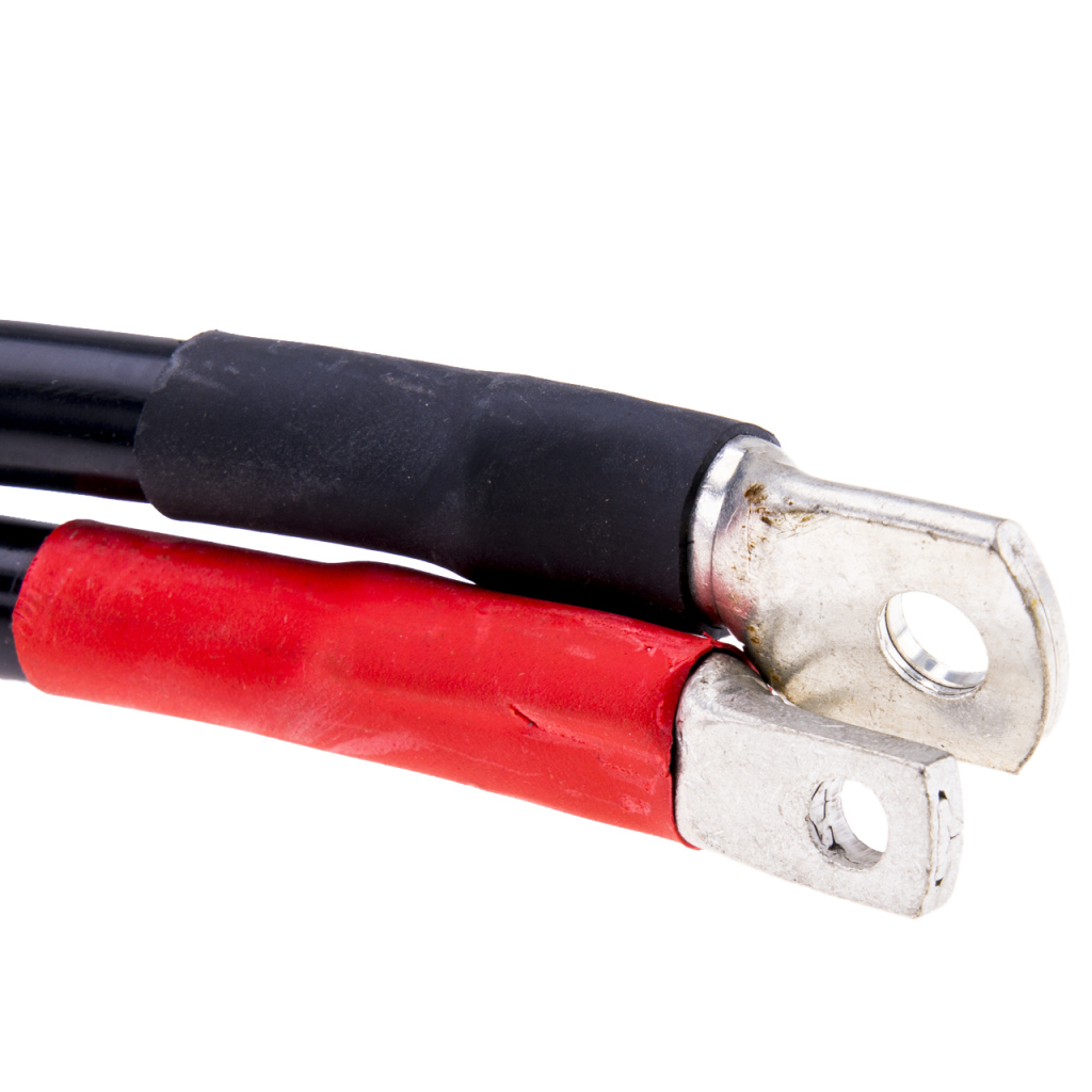 BBAtechniek - Waeco DC-aansluitkabel 50mm² 1x rood 1x zwart (1m)