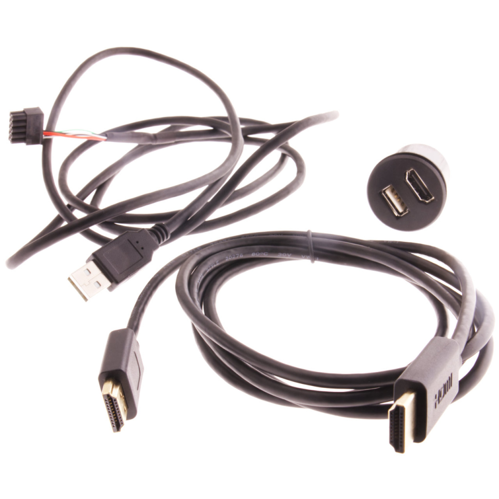 BBAtechniek - Alpine USB/HDMI verlengkabel 1.8m KCU-1H (1x)