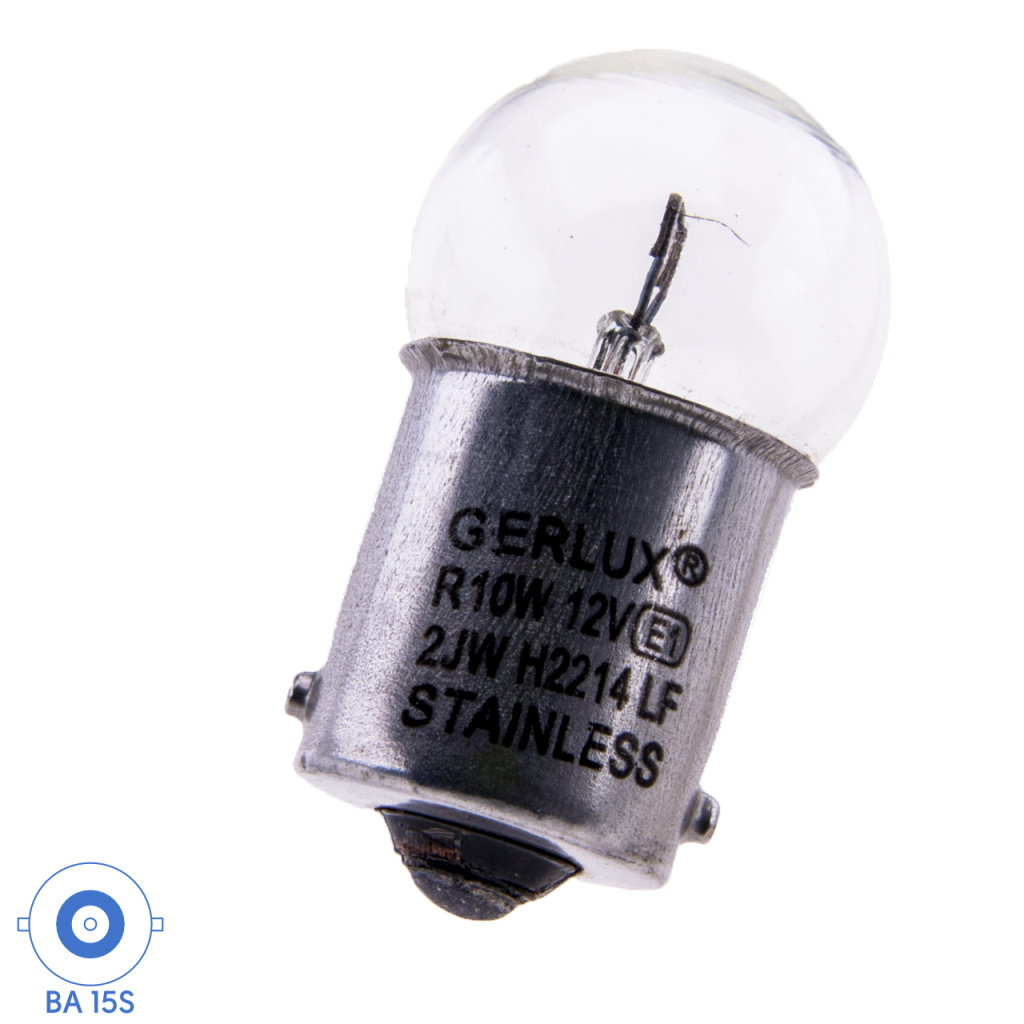 BBAtechniek - BA15S 12V 10W BS245 lamp (2x)