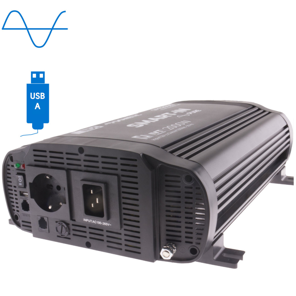 BBAtechniek - NDS SP-2000-I inverter 12V 2000W IVT functie (1x)