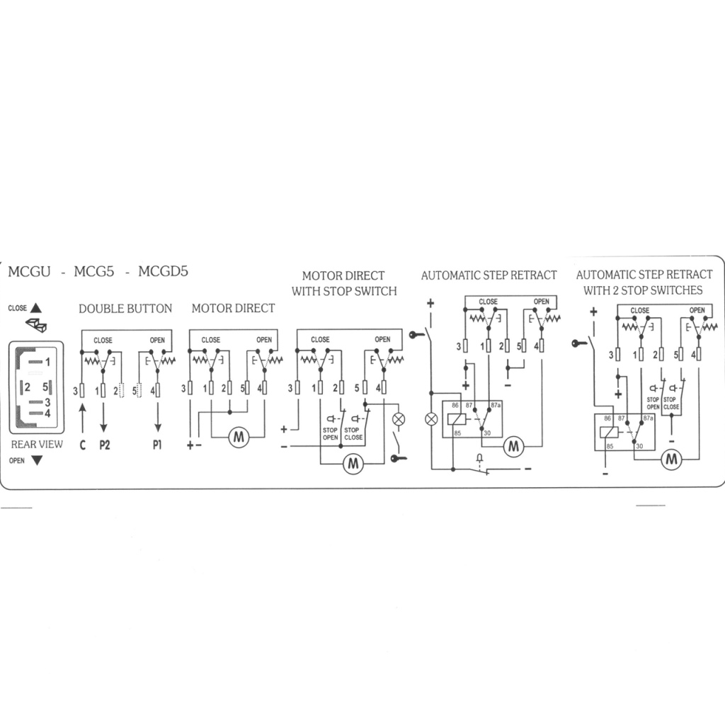 BBAtechniek - CBE schakelaar + frame grijs t.b.v. opstap (1x)