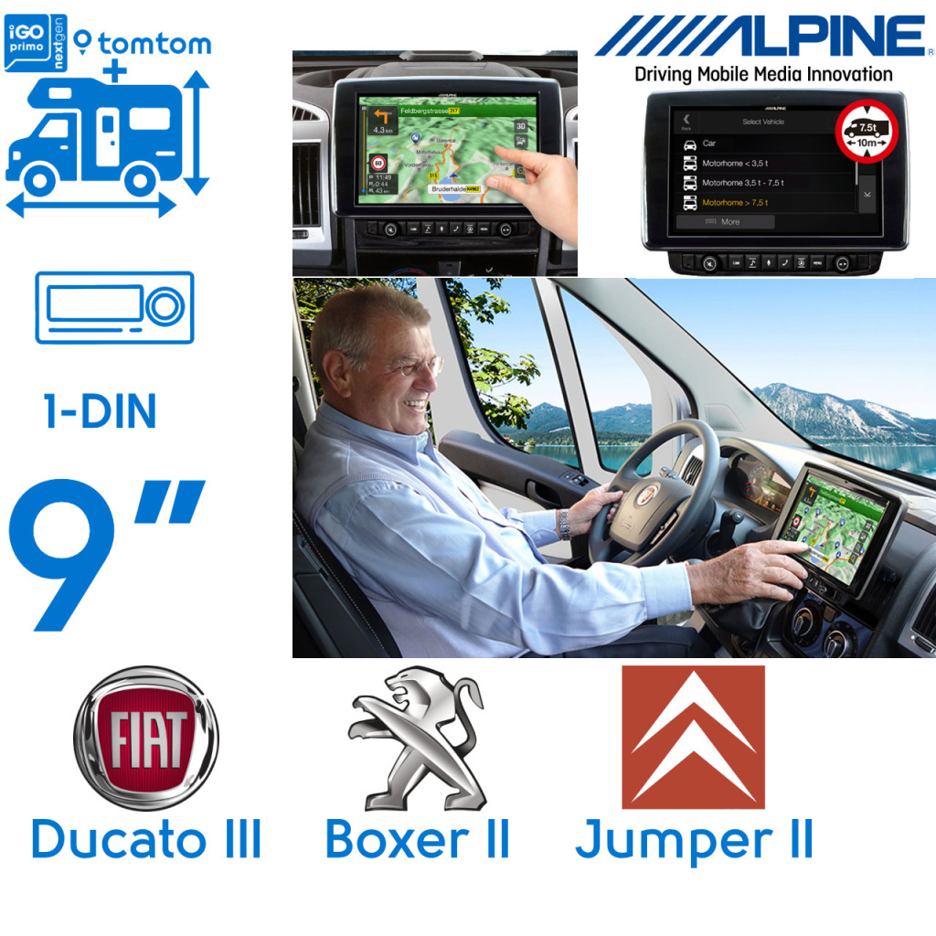 BBAtechniek - Ducato Boxer Jumper navigatie (1x)