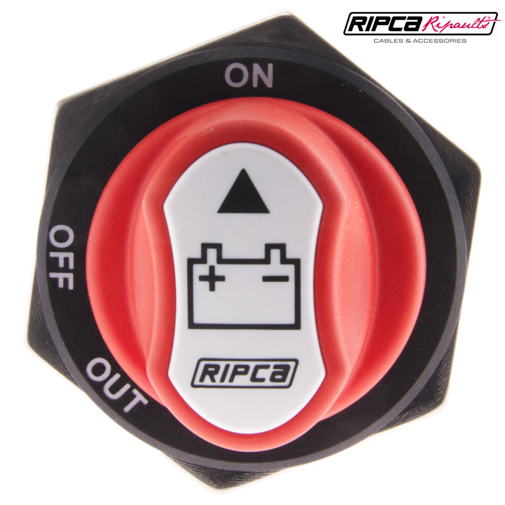 BBAtechniek - Mini hoofdstroom schakelaar 12V 200A (1x)