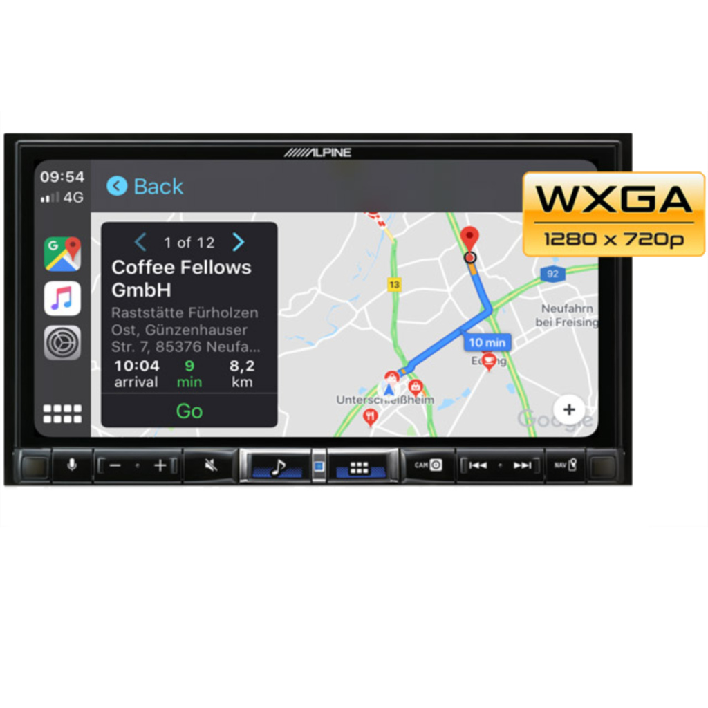 BBAtechniek - 7” iLX-705D Alpine style navigatie 2DIN (1x)