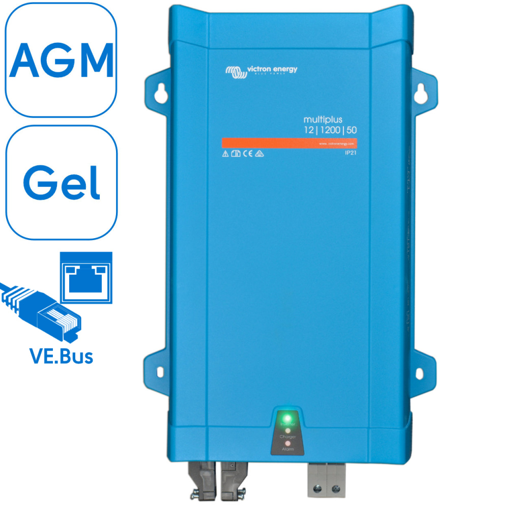 BBAtechniek - Victron MultiPlus 12/1200/50-16 230V VE.Bus (1x)