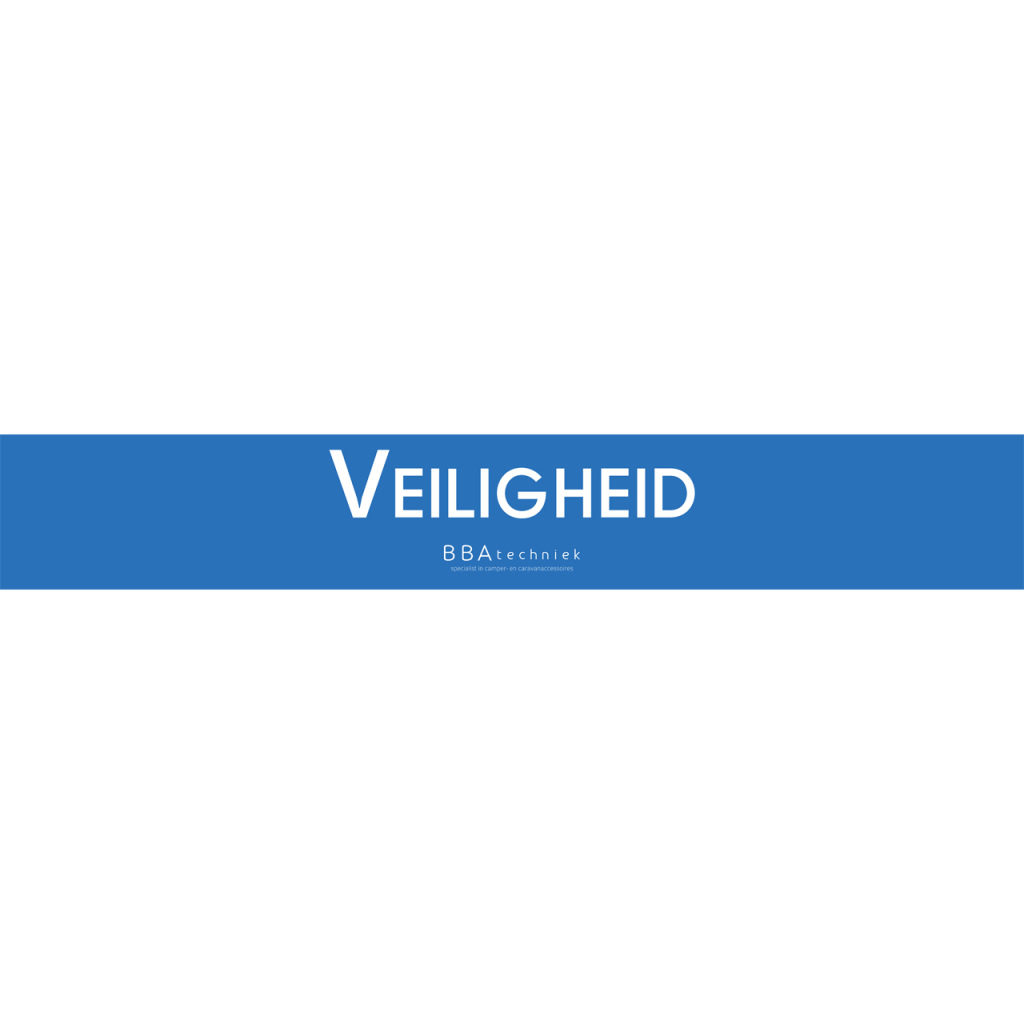 BBAtechniek - Stellingbord Veiligheid 15x99cm (1x)