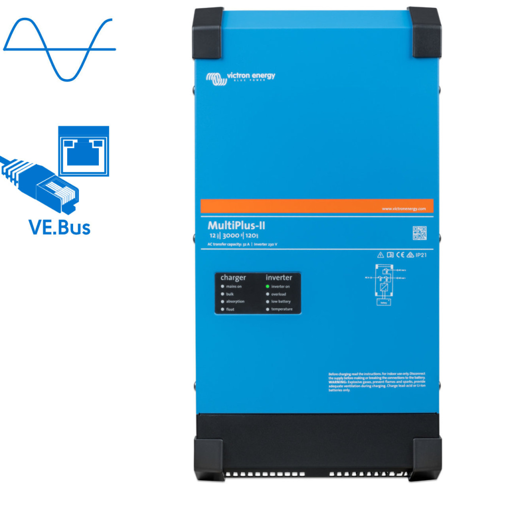 BBAtechniek - Victron MultiPlus-II 12/3000/120-32 230V (1x)