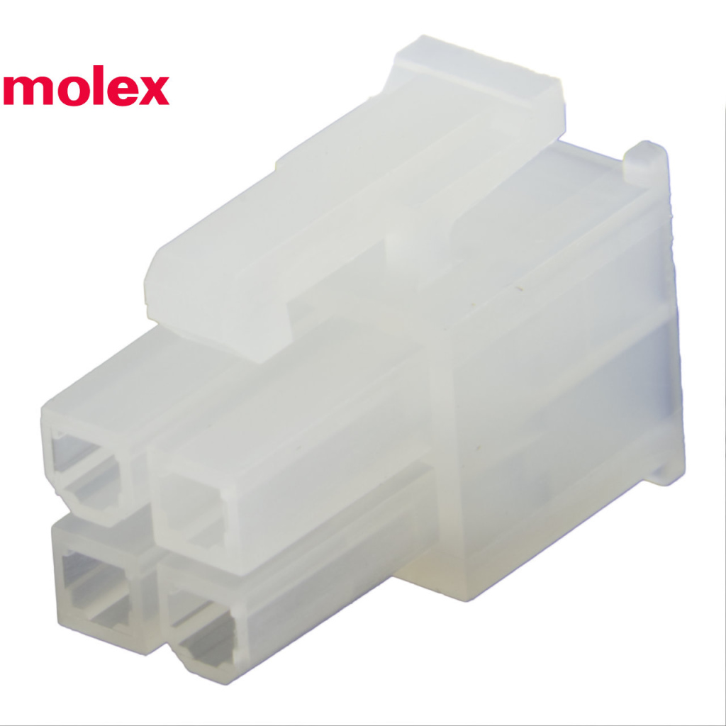 BBAtechniek - Molex mini fit connector 4-P male 5557 (10x)