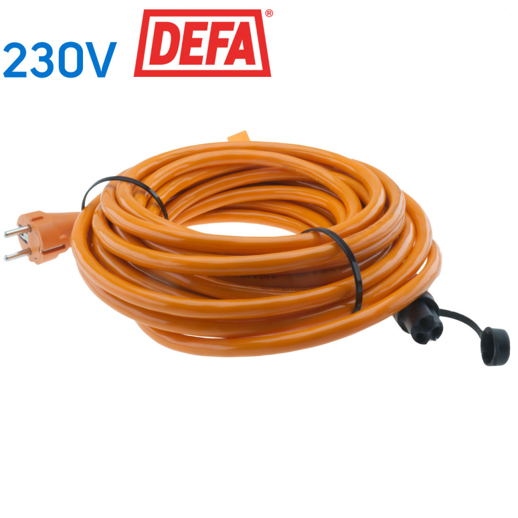 BBAtechniek - Defa kabel 2.5mm2 oranje 10m (1x)
