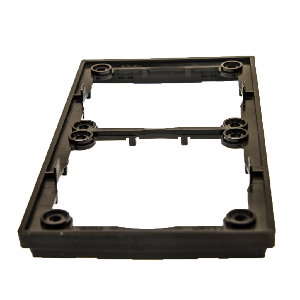 BBAtechniek - Afstandsraam 2-vak laag zwart S20.000 (1x)