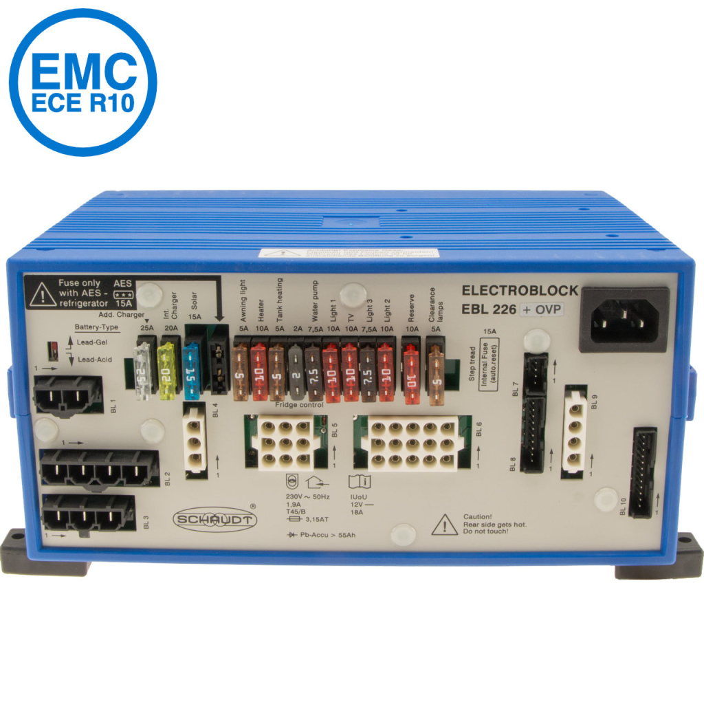 BBAtechniek - Schaudt EBL 226 C + OVP 230V 12V 18A (1x) 