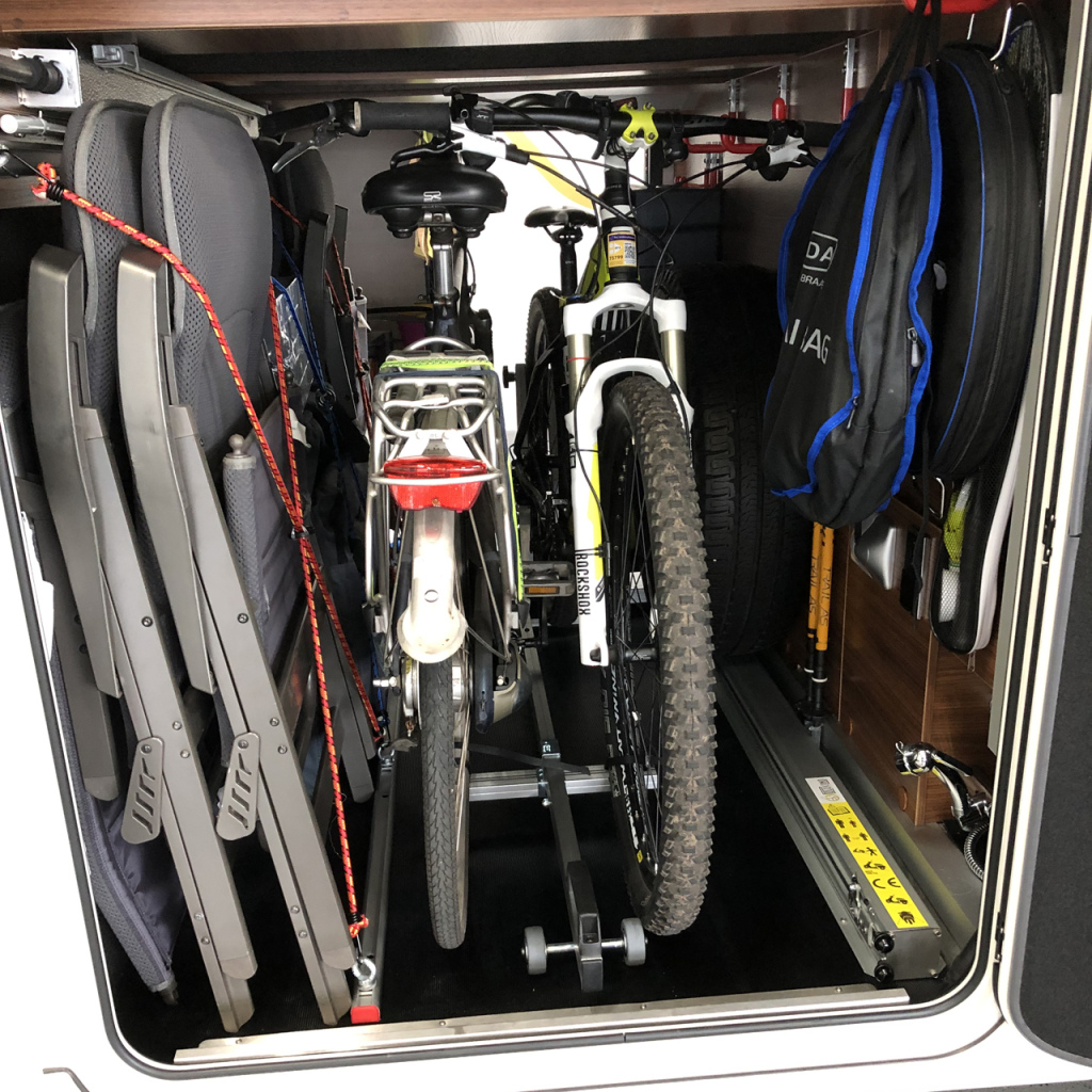 BBAtechniek - Pollicino laadbaan voor 2 fietsen of E-bikes (1x)