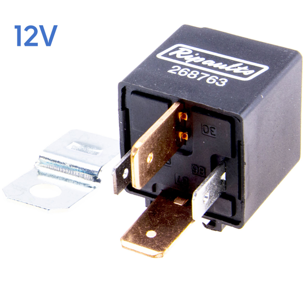 BBAtechniek - 12V 70A 4-polig relais (1x)<br />