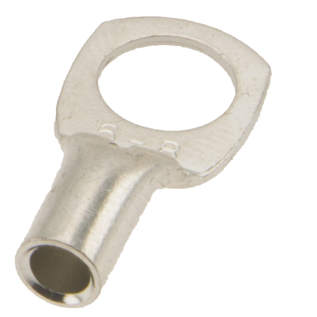 BBAtechniek - 6mm² M8 gesloten kabeloog (100x)