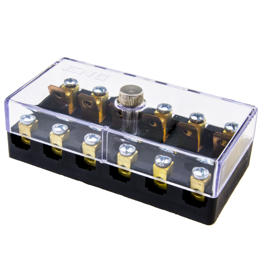 BBAtechniek - Zekeringkast autozekeringen 6-polig (1x)