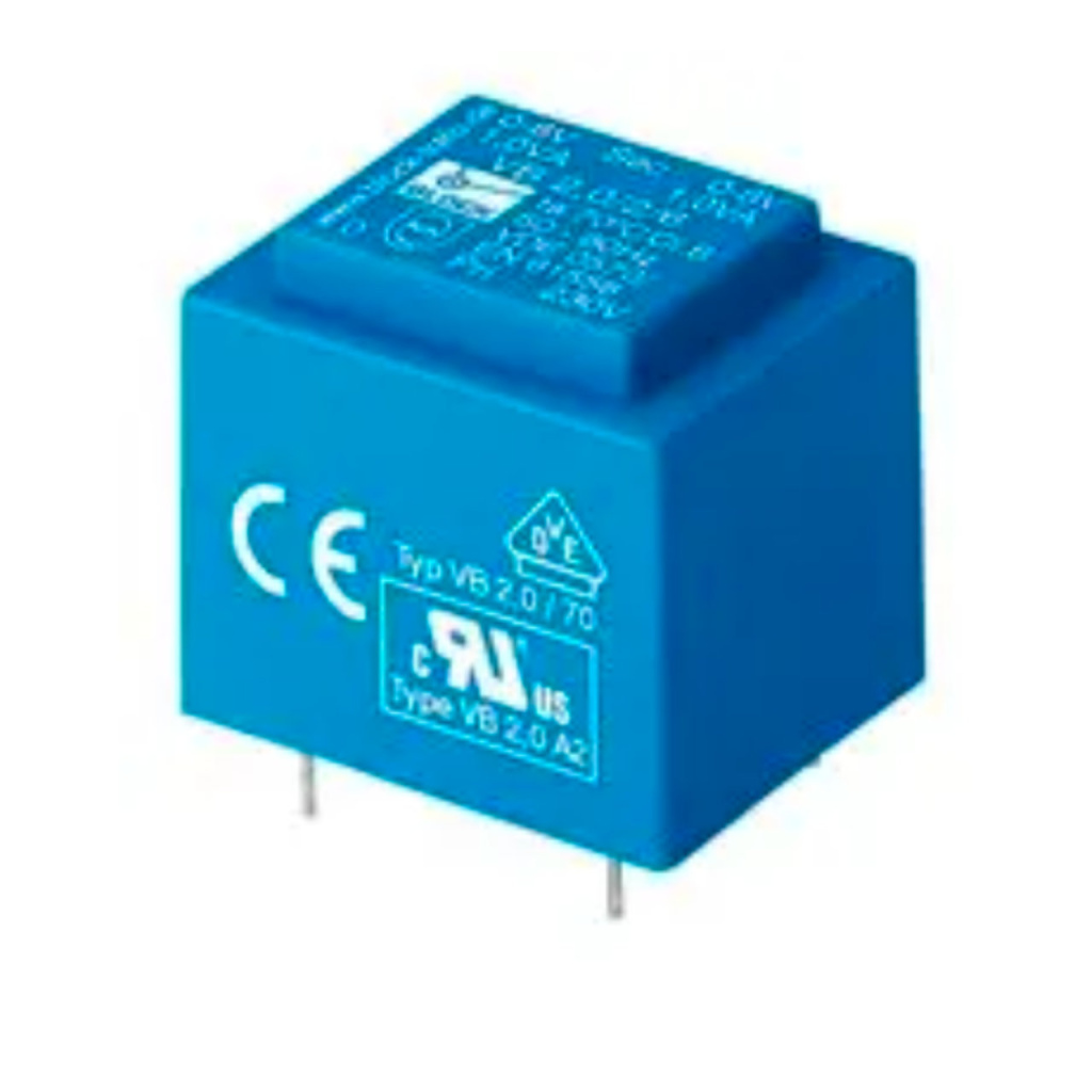 BBAtechniek - Trafo 2.3VA 2X12V 50Hz / 60Hz (1x)