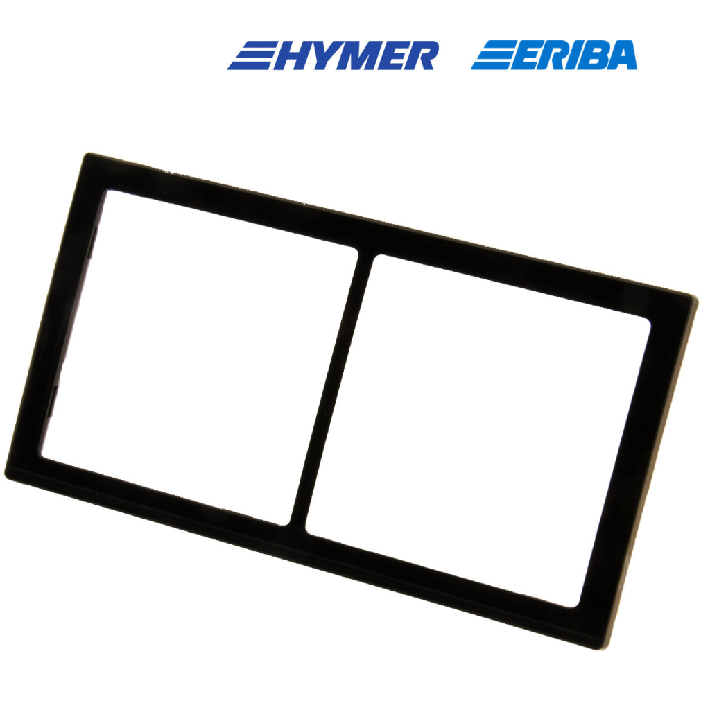 BBAtechniek - Afdekraam 2-vak zwart mat S20.000 (1x)