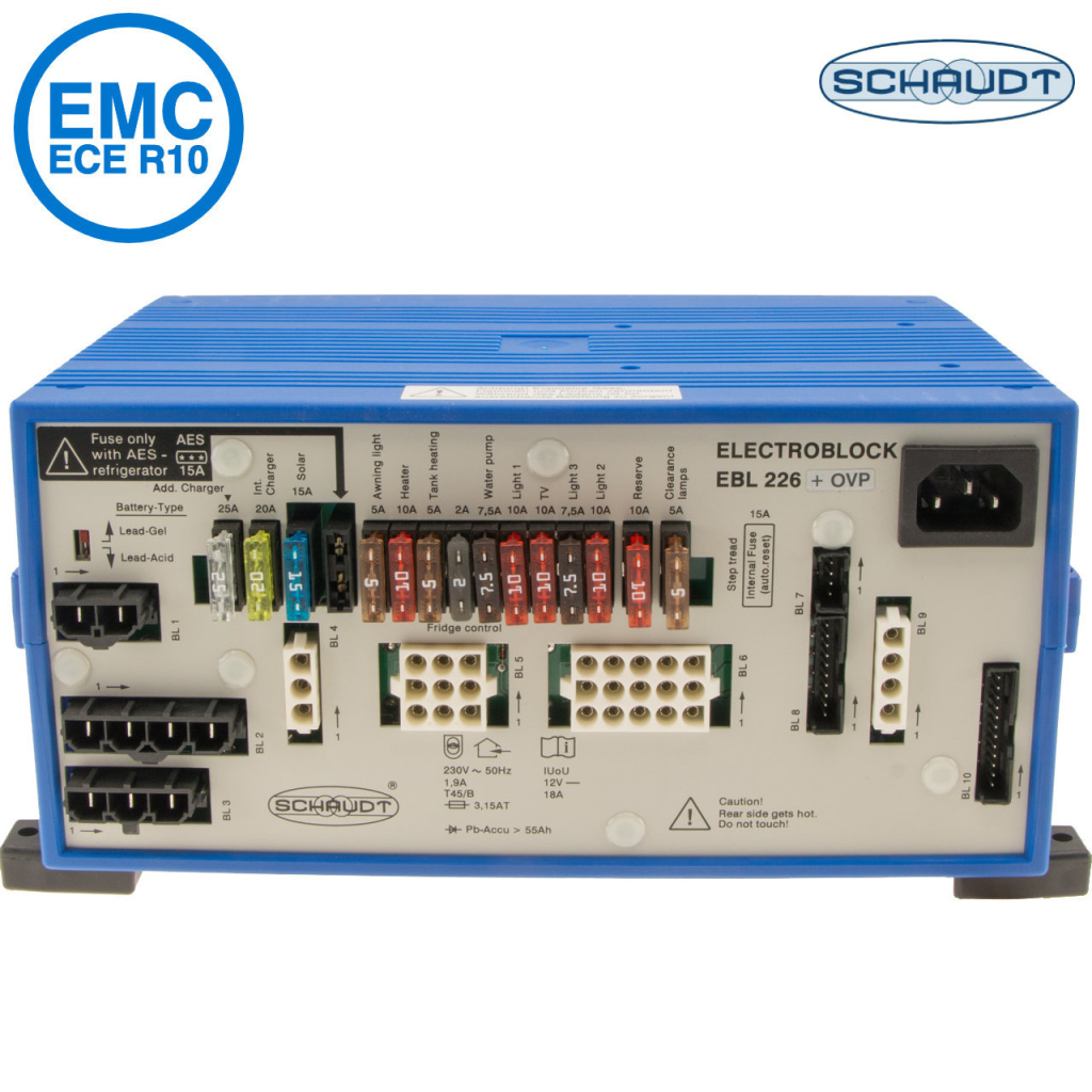 BBAtechniek - Schaudt EBL 226 C + OVP 230V 12V 18A (1x) 