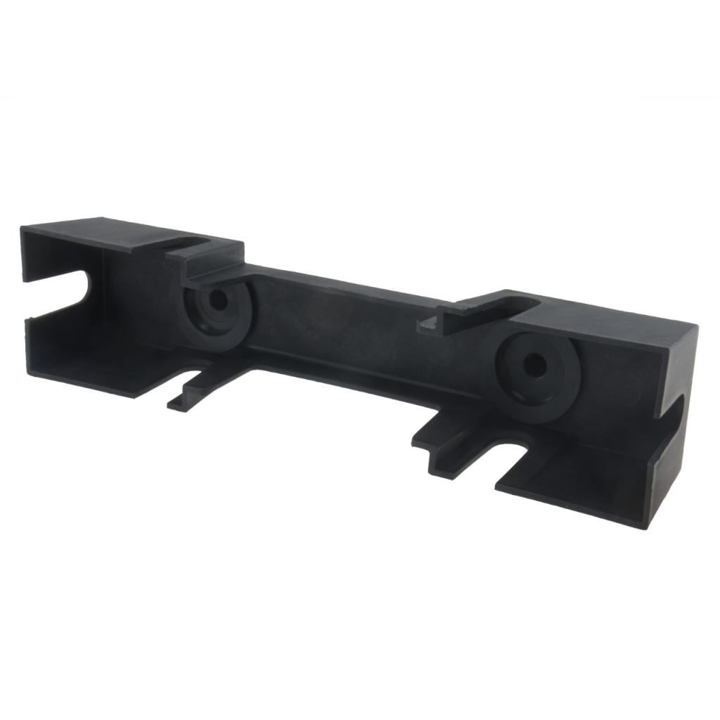 BBAtechniek - Contactstrip 10-punts beschermkap zwart (1x)