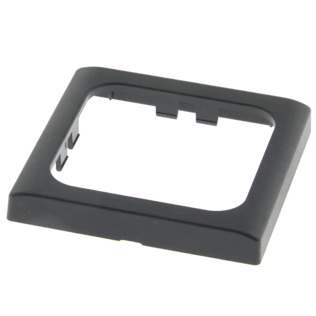 BBAtechniek - S 30.000 afdekraam 1-vak satijn zwart (1x)