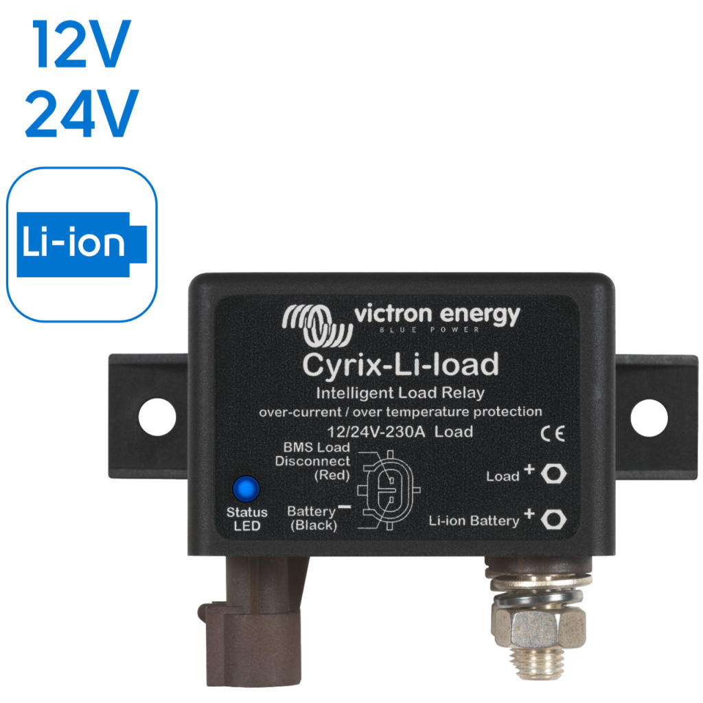 BBAtechniek - Victron Cyrix-Lithium load relais 12/24V-230A (1x)