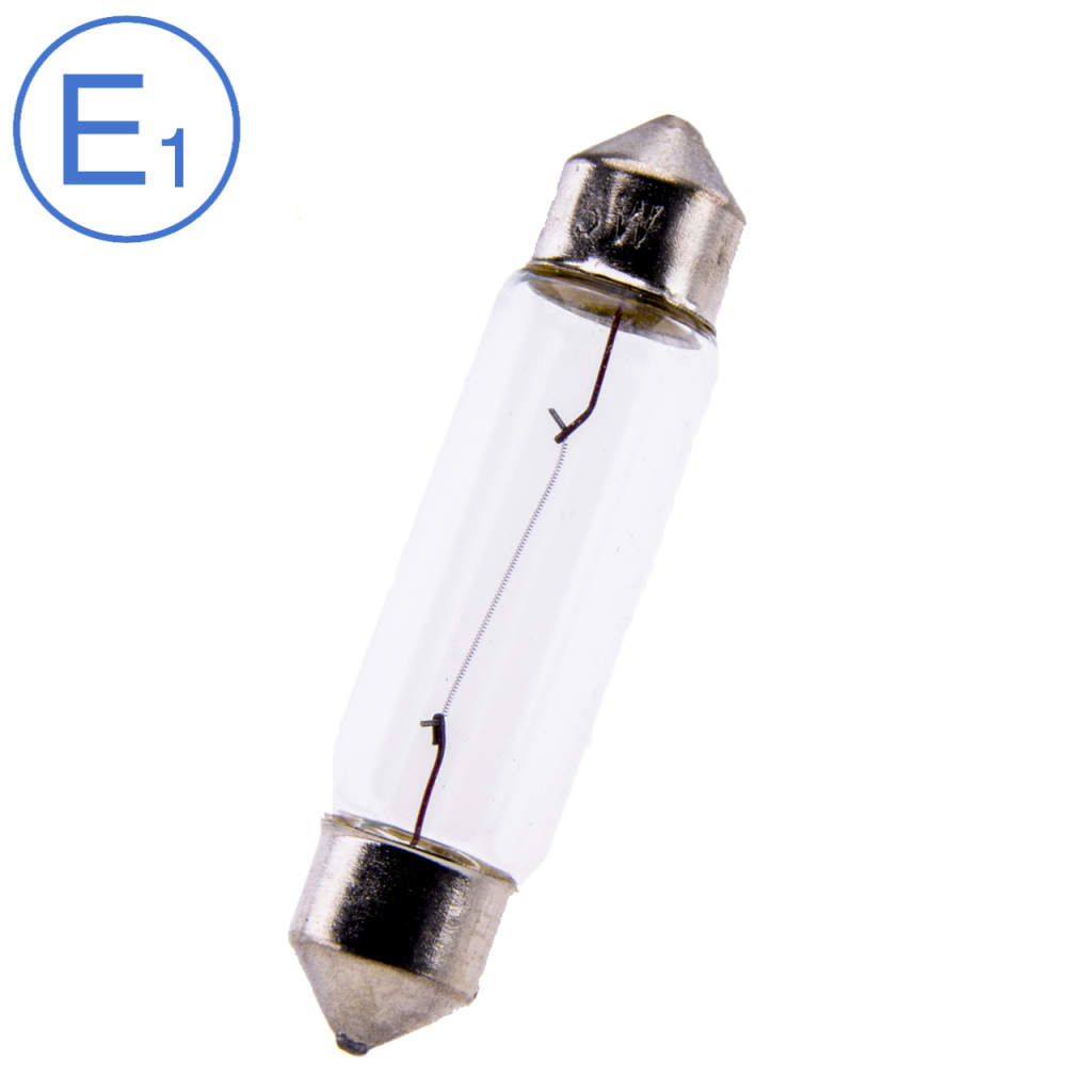 BBAtechniek - 12V 5W BS239A 11x43mm buislamp(10x)