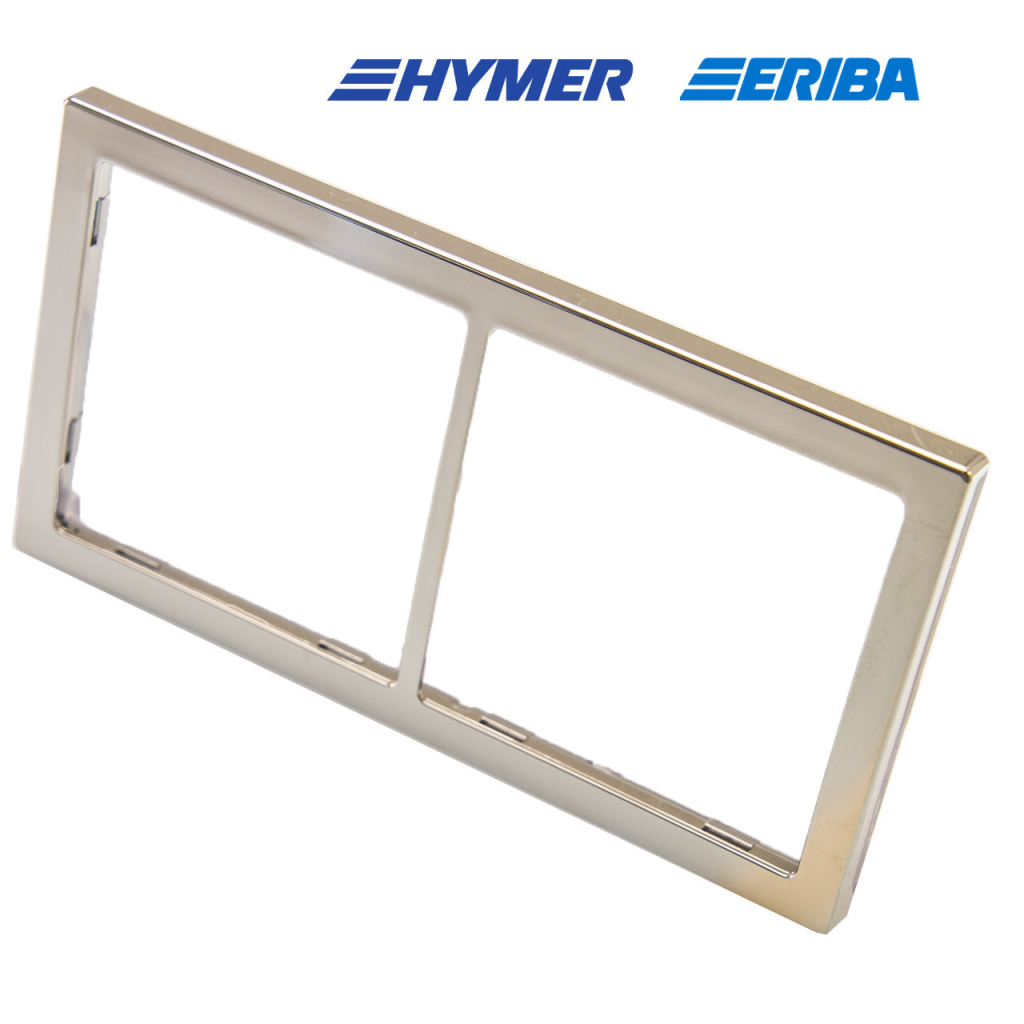 BBAtechniek - Afdekraam 2-vak hoogglans zilver S20.000 (1x)