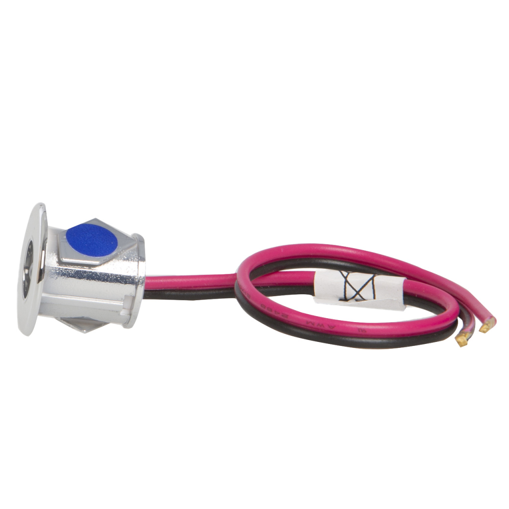 BBAtechniek - Milaan LED blue light inbouwspot 12V 0.1W (1x)