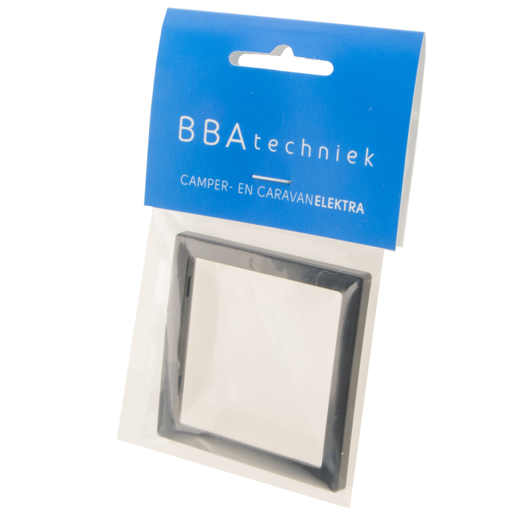 BBAtechniek - S 20.000 afdekraam 1-vak leigrijs hoogglans (1x)