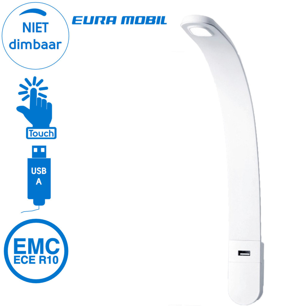 BBAtechniek - León flex LED 12V 1.2W 4100K 80lm USB wit (1x)