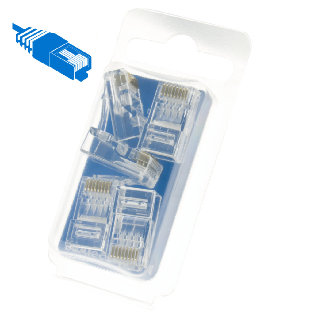 BBAtechniek - RJ45 connector CAT6 8p8c (5x)